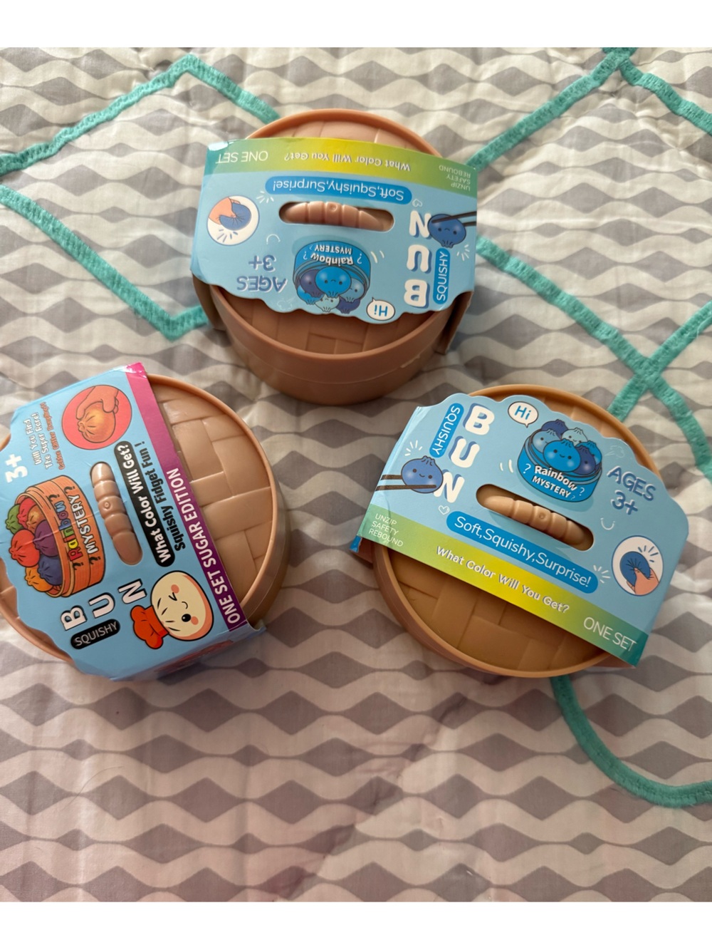 Squishy Kids Surprise Toy - Blue Pack (3+)